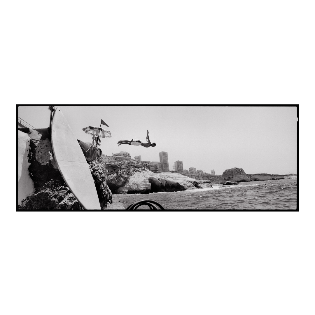 Vincent Sannier - Swan Dive over Beirut