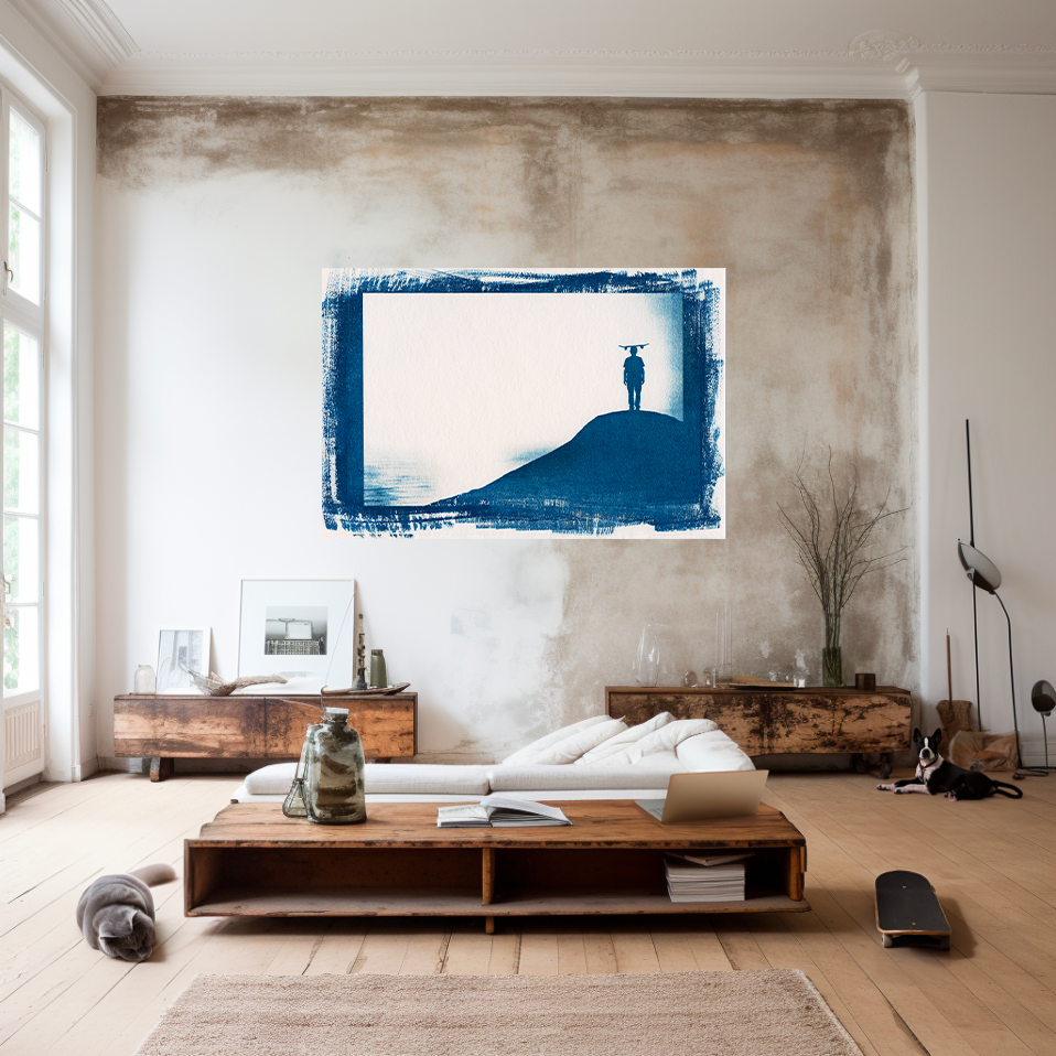 Kevin Métallier - Cyanotype Phil Zwijsen Corco Shadow