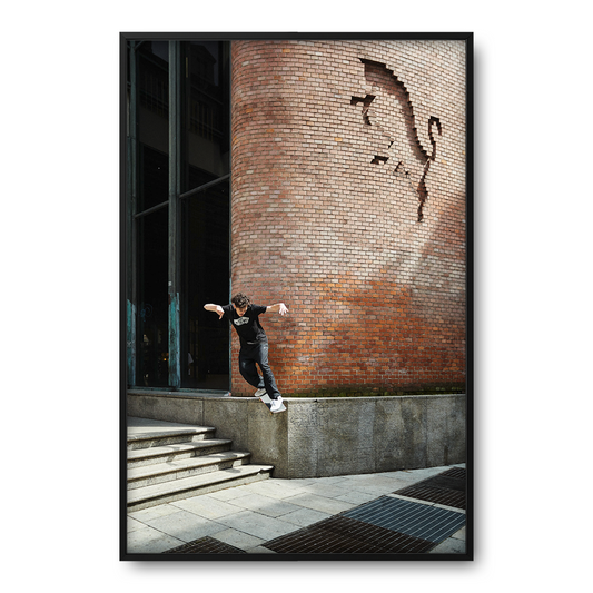 Federico Casella - Benjamin Buca, Backside Smith Grind