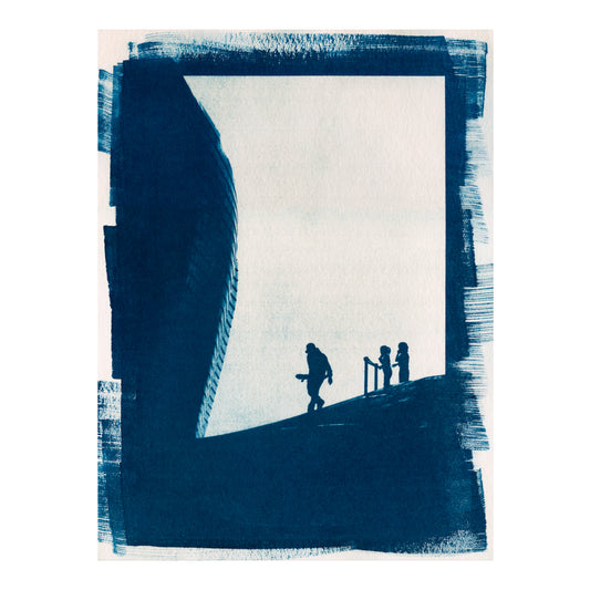 Kevin Métallier - Cyanotype Antony Lopez Kids 2018