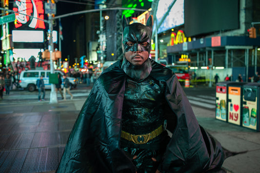 Romain Staros - Batman, Time Square, New York City